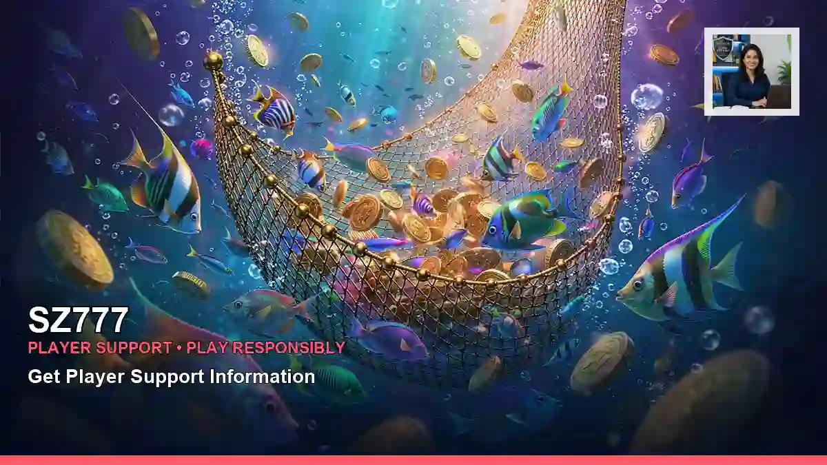 SZ777 casino fishing games featuring a Philippine casino game interface with a bountiful catch composition