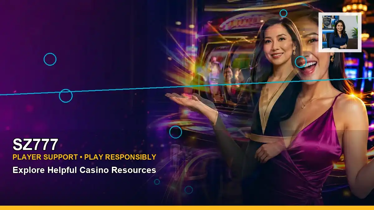 SZ777 right-framed mobile casino first deposit rewards highlighting mobile-friendly casino play