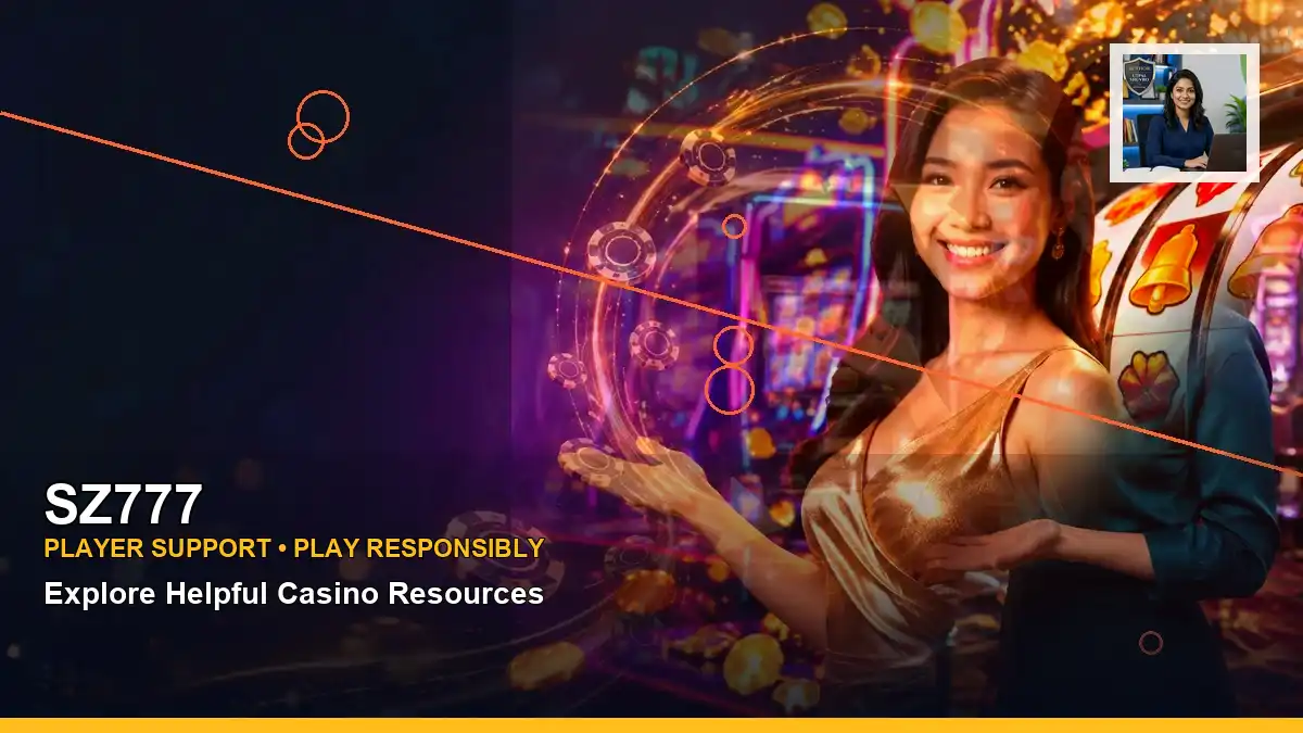 SZ777 right-framed reels casino bonus games highlighting mobile-friendly casino play
