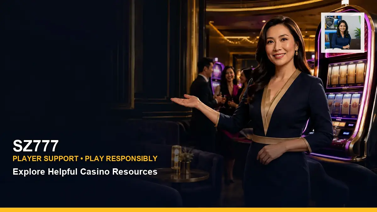 SZ777 celebratory VIP casino rewards highlighting mobile-friendly casino play